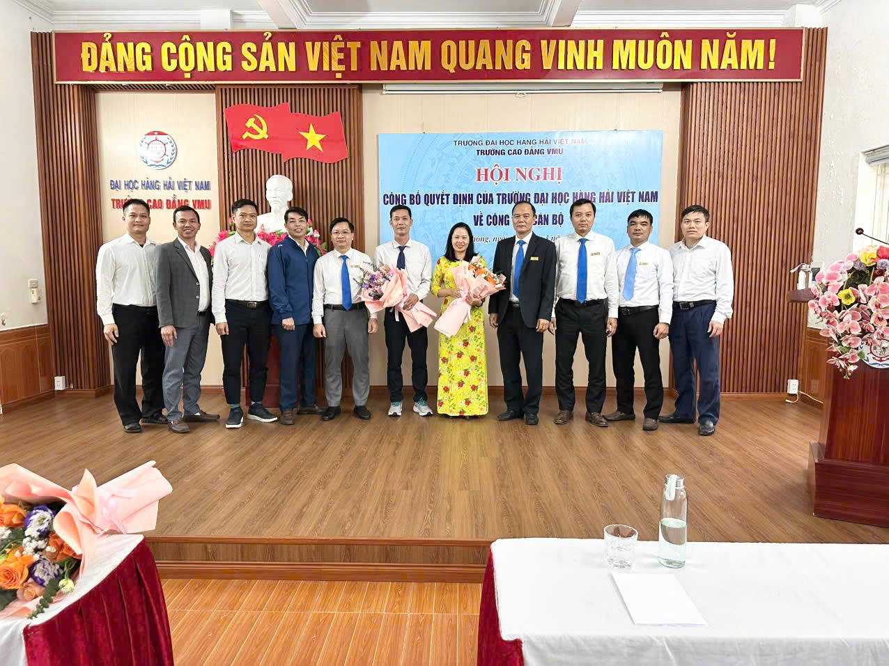 Công bố quyết định bổ nhiệm